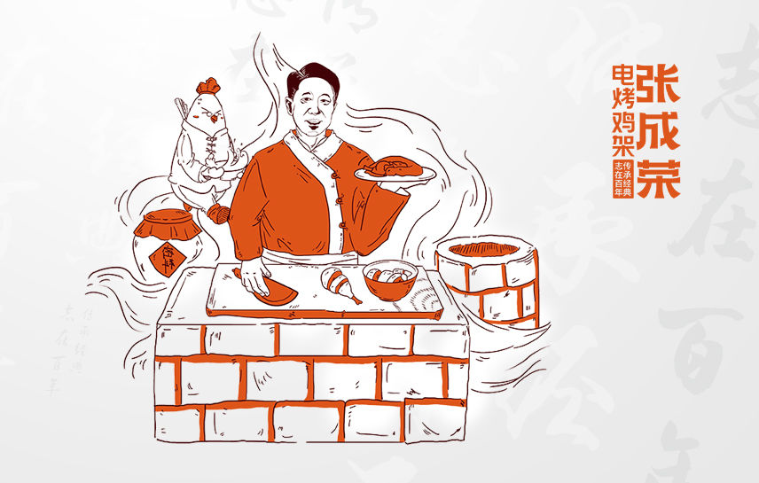 张成荣电烤鸡架